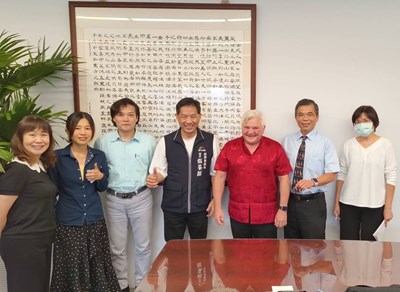 中市府邀德國柏林洪堡大學沃夫岡-赫德勒教授講授ai未來城市
