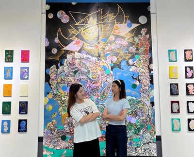臺灣美術新貌獎-展覽作品題材多元新穎-顏色亮麗
