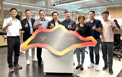 圖1-數位局長林谷隆率團拜會ai-singapore交流ai人才培力
