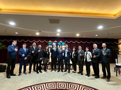 捷克維索基納省副省長拜會中市府交流智慧城市-醫療與文化